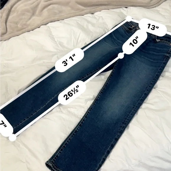 Levi’s Wedgie Straight Jeans –Size 27 – Dark Wash- excellent like new condition - Picture 5 of 5